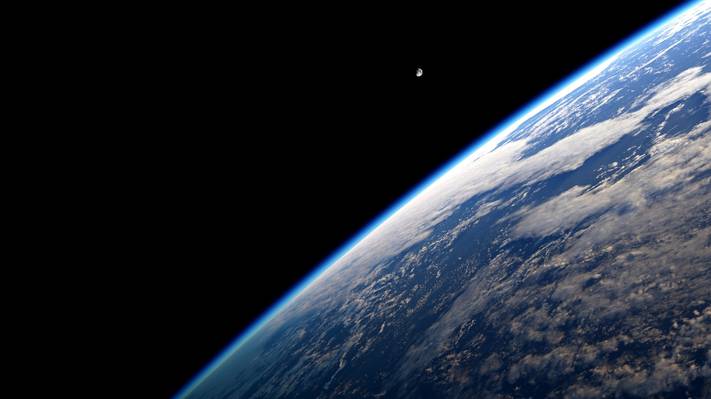 地球,月亮,空间