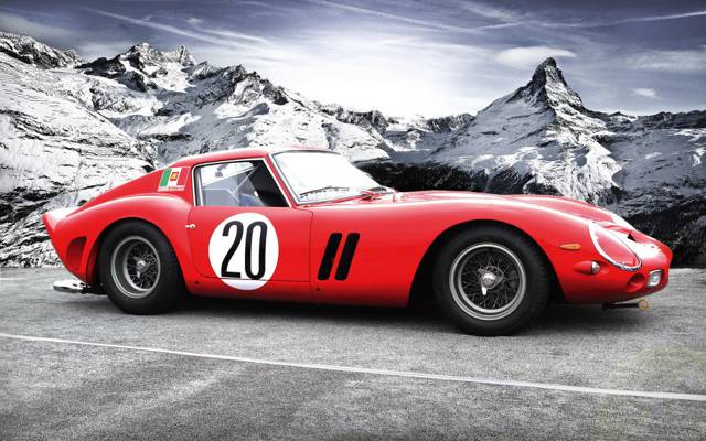 法拉利,autowalls,经典,高山,法拉利250 GTO