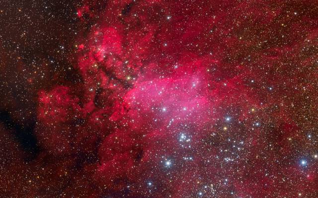 天蝎座,发射星云,IC 4628,星座