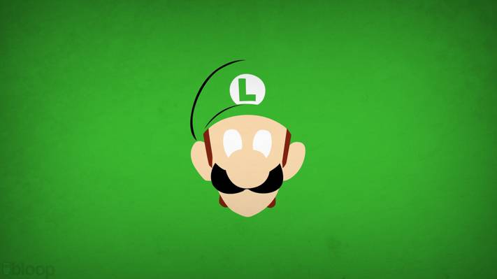 极简主义,游戏,Luigi,blo0p,超级马里奥