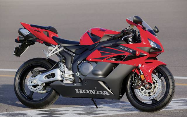 红色,超级摩托车,本田,CBR1000RR,运动