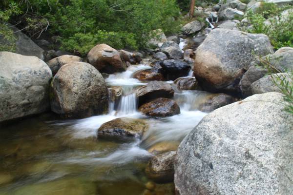 时间推移和湖和巨石岩石的风景摄影,红杉国家公园HD墙纸