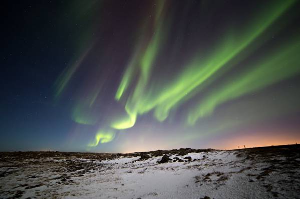 天空,冰岛高清壁纸摄影