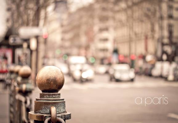 法国,法国,家,道路,巴黎,机器,围栏,城市,模糊,街道,巴黎,金属