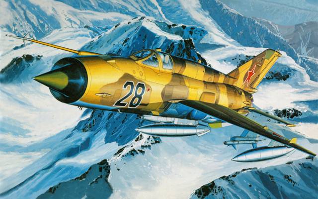 飞机,战斗机,人物,米格-21MF,米高扬和古列维奇