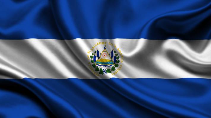 萨尔瓦多,国旗,萨尔瓦多