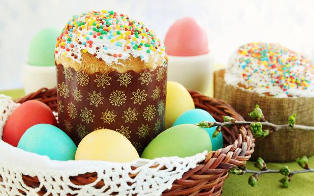 复活节,釉,蛋,蛋糕,鸡蛋