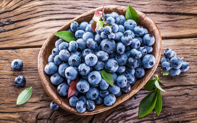 蓝莓,篮子,新鲜,蓝莓,浆果,浆果,蓝莓