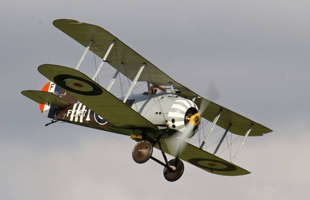 第一次世界大战,时代,复制,单身,Sopwith 7F1鹬,战斗机,英国
