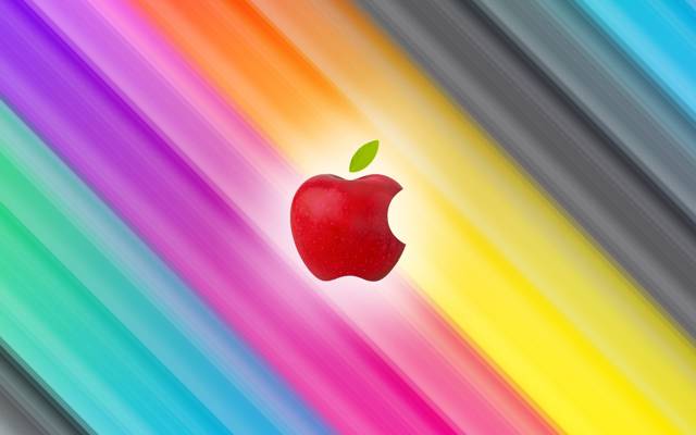 彩虹,苹果,苹果,苹果