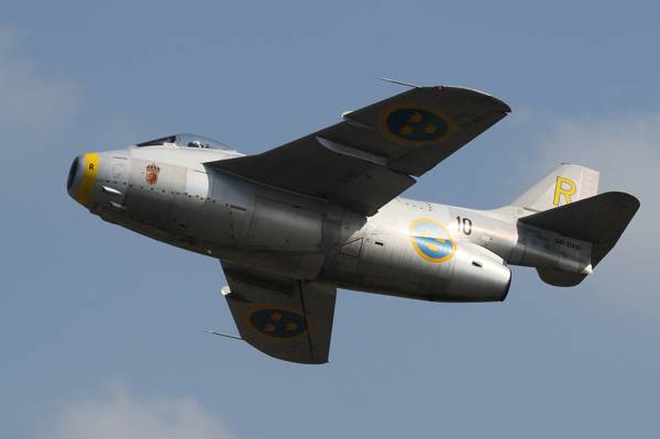Tunna I,“飞行桶”,航班,29,喷气式飞机,战斗机