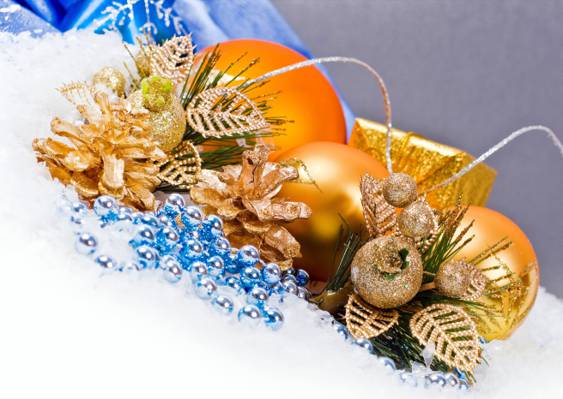球,新年,珠,假期,圣诞节,玩具,装饰,颠簸,黄金,球,圣诞节