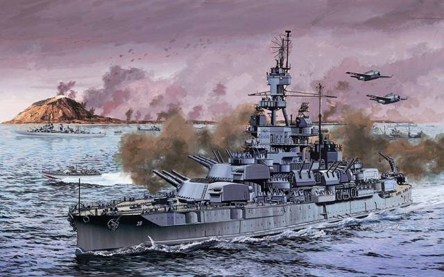 海军,舰,WW2,PA,标准,美国,战斗,艺术,战舰