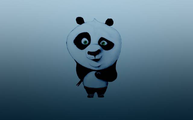 棒,深蓝色,功夫熊猫,饺子,功夫熊猫