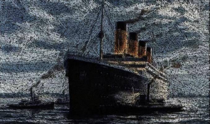 泰坦尼克号,客船,RMS泰坦尼克号,在旅途中,名称,泰坦尼克号,拖轮,图,船舶,班轮