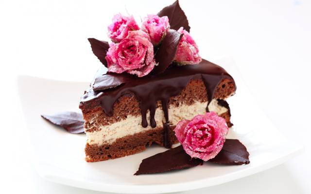 蛋糕,蛋糕,蛋糕,甜点,甜点,釉,蛋糕,奶油,片,巧克力,玫瑰,糖,巧克力,蛋糕,...