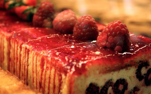 红色,蛋糕,食品,蛋糕,甜,卷,草莓