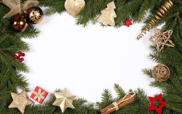 壁纸树,星星,分支机构,肉桂,圣诞装饰品