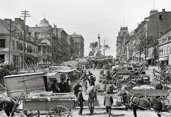 美国,城市,市场,1900年,复古
