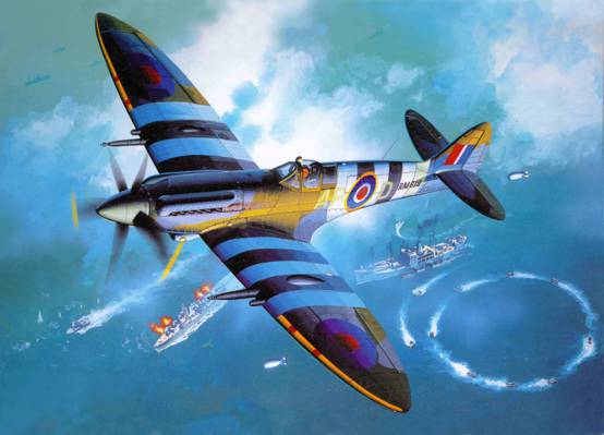 WW2。,艺术,飞机,英国,BBC,修改,各种,Reginald米切尔,1961年,高,操作,轰炸机,拦截器,...