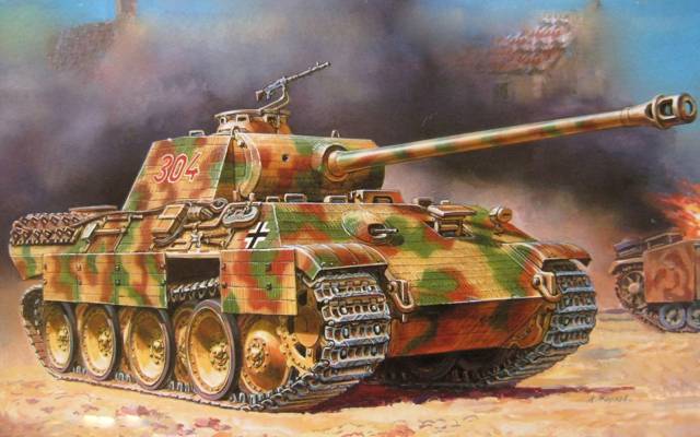 PzKpfw V Ausf A,壁纸,坦克,豹
