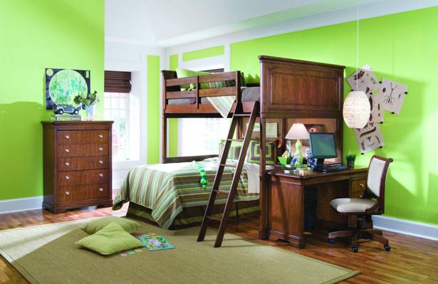 房间,壁纸,室内,公寓,椅子,床,壁纸,表,绿色,电脑,地毯,背景,灯,枕头,镜子,...