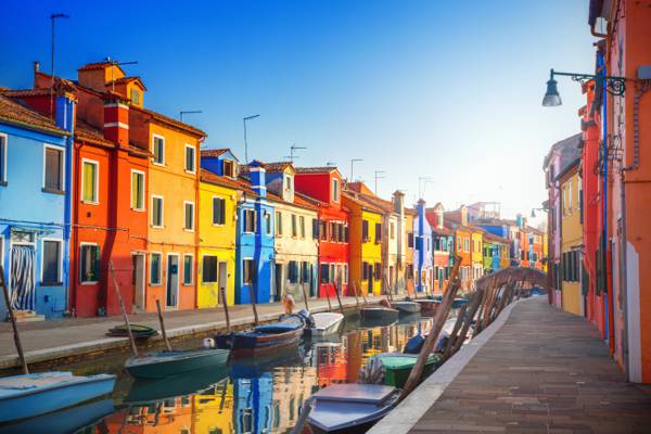 威尼斯,意大利,旅游,欧洲,全景,运河,船,通道,街道,城市,城市,城市景观,视图,意大利,...