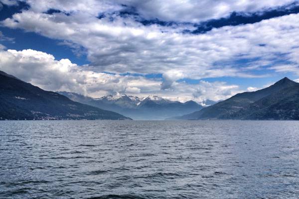 山和海,科莫湖的照片高清壁纸