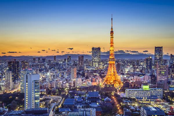 巴黎市人像,东京,日本高清壁纸