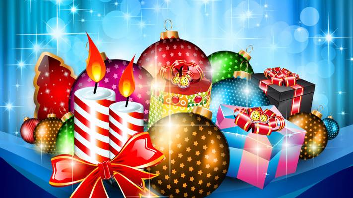 壁纸球,新年,新年,假期,圣诞节,装饰,圣诞节