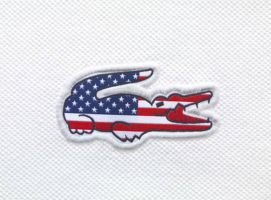 旗,鳄鱼,美国,美国,鳄鱼