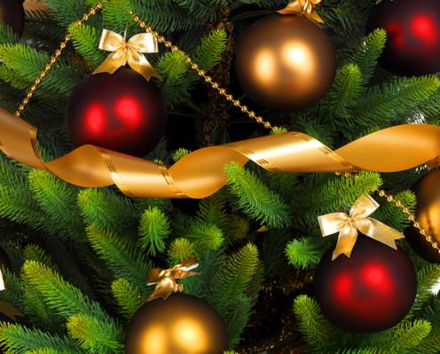 球,分支,新年,假期,圣诞节,玩具,装饰,新年,圣诞节,树,黄金,圣诞节