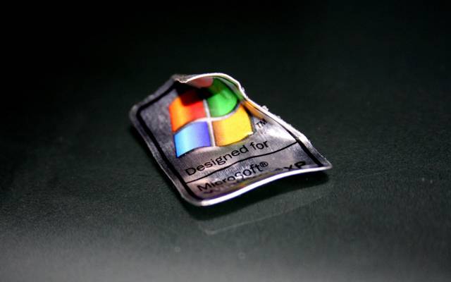 极简主义,宏,Windows XP,徽标