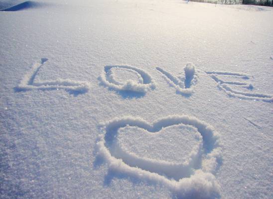 冬天,下雪,爱