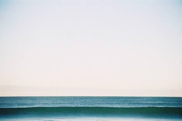 海,波浪,地平线