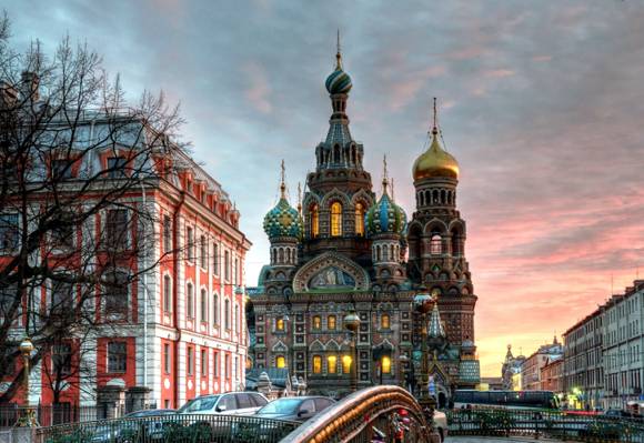 俄罗斯,圣彼得堡,圣彼得堡,血的救世主