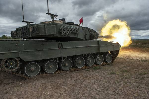 坦克,豹2,武器