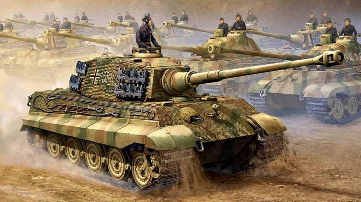 皇家虎,重型坦克,虎II,PzKpfw VI Ausf。 