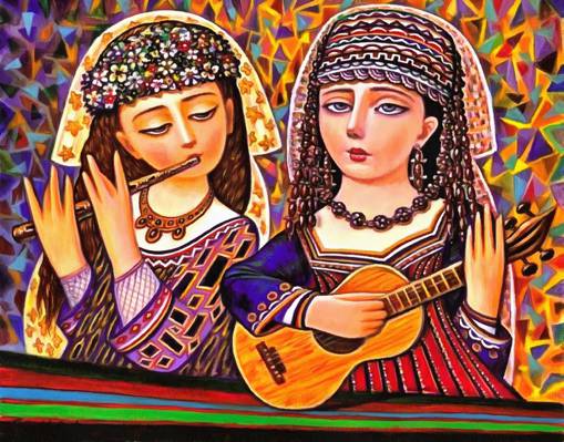 吉他,长笛,二重奏,女性,Sevad Grigoryan