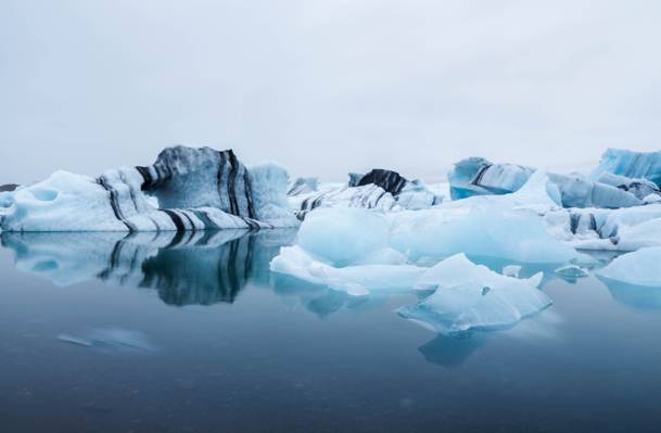 极地冰山的照片高清壁纸