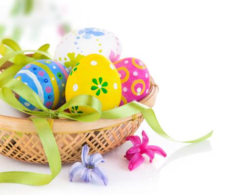 复活节,复活节,鸡蛋,鲜花,春天