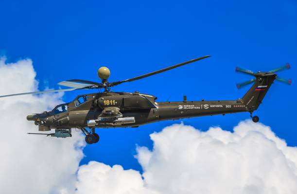 壁纸Mi-28,攻击直升机Mi-28NE
