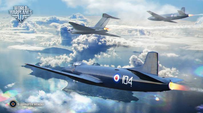 Supermarine攻击机,商场,飞机,商场,英国,Persha Studia,Wargaming.net,飞机世界,空气,英格兰,...
