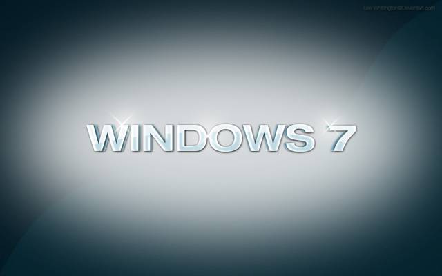 高科技,艺术,Windows 7的题词
