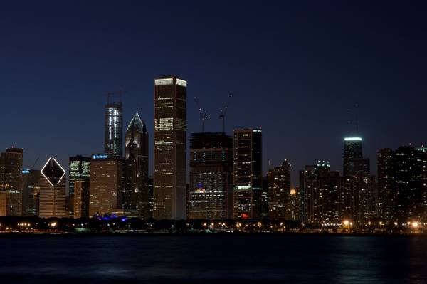 纽约的塔,芝加哥高清壁纸全景摄影