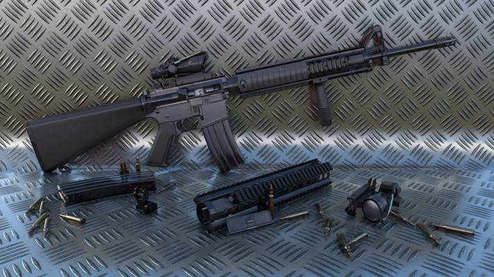 M16A4,武器,自动,步枪