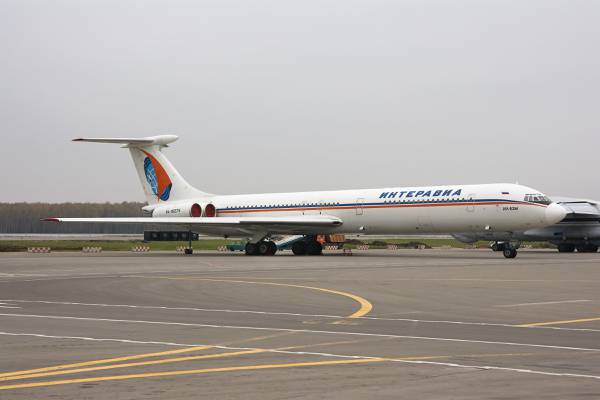 伊尔-62,发动机,乘客,涡轮机,伊尔-62,Interavia,机翼,,伊留申,Il-76,底盘,机场,停车场,...
