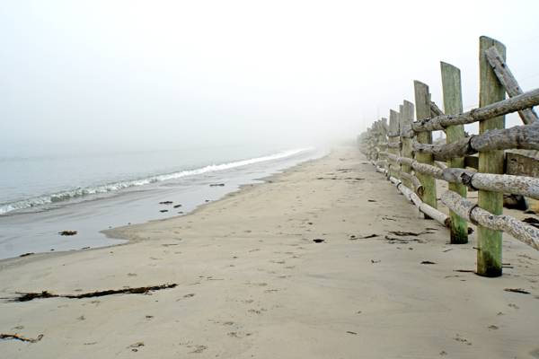 在白天高清壁纸海边的灰色海滨