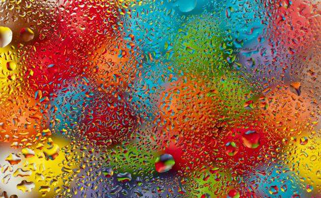 球,玻璃,多彩,滴,水,多彩,水,雨,彩虹,玻璃,滴眼液