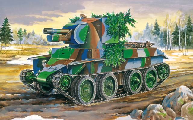 WW2。,突击,艺术,枪,SAU,BT-42,,gg,芬兰,坦克,1942.,奖杯,创造,芬兰,坦克,...